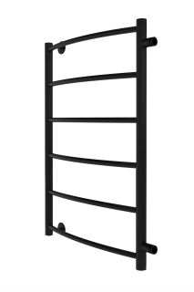 Полотенцесушитель водяной Indigo Arc LASW70-30BR-б/п-60 70x30 см чёрный муар